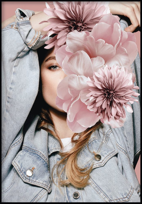woman jeans poster